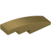 LEGO Metallic Gold Slope 1 x 4 Curved (11153 / 61678)