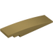 LEGO Metallic Gold Slope 2 x 8 Curved (42918)