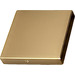 LEGO Metallic Gold Tile 2 x 2 with Groove (3068)