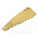 LEGO Metallic Gold Wedge 10 x 3 x 1 Double Rounded Left (50955)