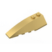 LEGO Oro metallizzato Cuneo 2 x 6 Doppio Sinistra (5830 / 41748)