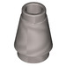 LEGO Metallic Silver Cone 1 x 1 without Top Groove (15551 / 55525)