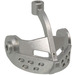 LEGO Metallic Silver Helmet Visor Pointed (2594)