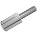 LEGO Metallic Silver Metal Axle Adapter - Short