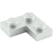 LEGO Metallic Silver Plate 2 x 2 Corner (2420)
