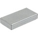 LEGO Metallic Silver Tile 1 x 2 with Groove (3069)