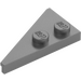 LEGO Silbermetallic Keil Platte 2 x 4 Flügel Rechts (65426)