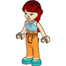 LEGO Mia with Blue Shirt and Orange Trousers Minifigure