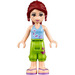 LEGO Mia avec Papillon et Paw Print Haut Minifigurine