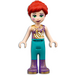 LEGO Mia mit Gold und Lila oben Minifigur