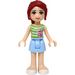 LEGO Mia with Lime Top with White Stripes Minifigure