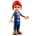 LEGO Mia con Viola Geometric Superiore e Blu Pantaloni Minifigure