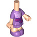 LEGO Micro Corps avec Layered Skirt avec Purple Sash (83503)