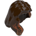 LEGO Mid-Length Hair with Side Parting with Flesh Streaks (85974 / 105230)