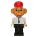 LEGO Mike Affe mit rot Hut Fabuland Zahl