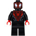 LEGO Miles Morales (Spider-Mand) med Rød Hoved Webbing og Rød Hænder Minifigur