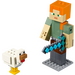 LEGO Minecraft Alex BigFig with Chicken Set 21149