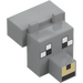 LEGO Minecraft Animal Head with Wolf Face (20308 / 106293)