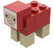 LEGO Minecraft Sheep - rouge