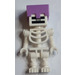 LEGO Minecraft Skelett mit Medium Lavendel Helm Minifigur