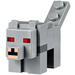 LEGO Minecraft Wolf - Red Eyes