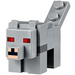 LEGO Minecraft Wolf - Rote Augen