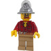 LEGO Miner mit Flannel Hemd Minifigur