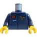 LEGO Minifig Torso Gold Wings Badge and Propeller on Back (973)