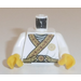 LEGO Minifig Torso Sensei Wu with Gold Trim and Gold Flower on Back (973)