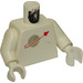 LEGO Minifig Torso with Classic Space Logo (973)