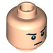 LEGO Minifigure Head with Decoration (Safety Stud) (10264 / 88735)