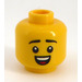 LEGO Minifigure Head with Smile with Teeth and Tongue / Scrowl (Recessed Solid Stud) (3626)