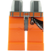 LEGO Minifigure Hips and Legs with Zipper and Orange Belt (3815 / 63206)