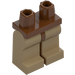 LEGO Minifiguur Heupen met Donker zandbruin Poten (3815 / 73200)