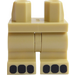 LEGO Minifiguur Medium Poten met Zwart Toes (37364)