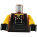 LEGO Minifigure Torso with Laced Shirt and Black Apron Bib (973 / 76382)