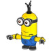 LEGO Minion Tim with Blue Overalls, Tall Minifigure