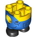 LEGO Minions Lichaam met Feet met Blauw Overalls en logo (67644)