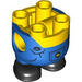 LEGO Minions Lichaam met Feet met Blauw Overalls met Geel logo (67644)