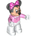 LEGO Minnie Mouse mit Pink oben und Pink Bow Duplo Abbildung