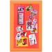 LEGO Mirror Base / Notice Board / Wall Panel 6 x 10 with Bulletin Board Sticker (6953)