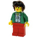 LEGO Miss Gail Storm con Marrone Casco Minifigure