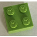 LEGO Modulex Vert Pastel Modulex Brique 2 x 2 avec M sur Goujons