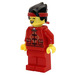 LEGO Monkie Kid Performer mit Rot Chinese oben Minifigur