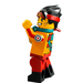 LEGO Monkie Kid med Hovedtelefoner Minifigur