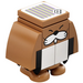 LEGO Monty Mole with 2 x 2 Face Minifigure