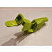 LEGO Motorcycle Fairing Body with Blue &quot;3&quot; on Lime Background from Set 60116 Sticker (50860)