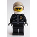 LEGO Motorcycle Policeman with Leather Jacket Minifigure