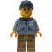 LEGO Mountain Politie Officer minifiguur