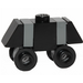 LEGO Mouse Droid (Dark Stone Gray) with Open Stud Wheels Minifigure